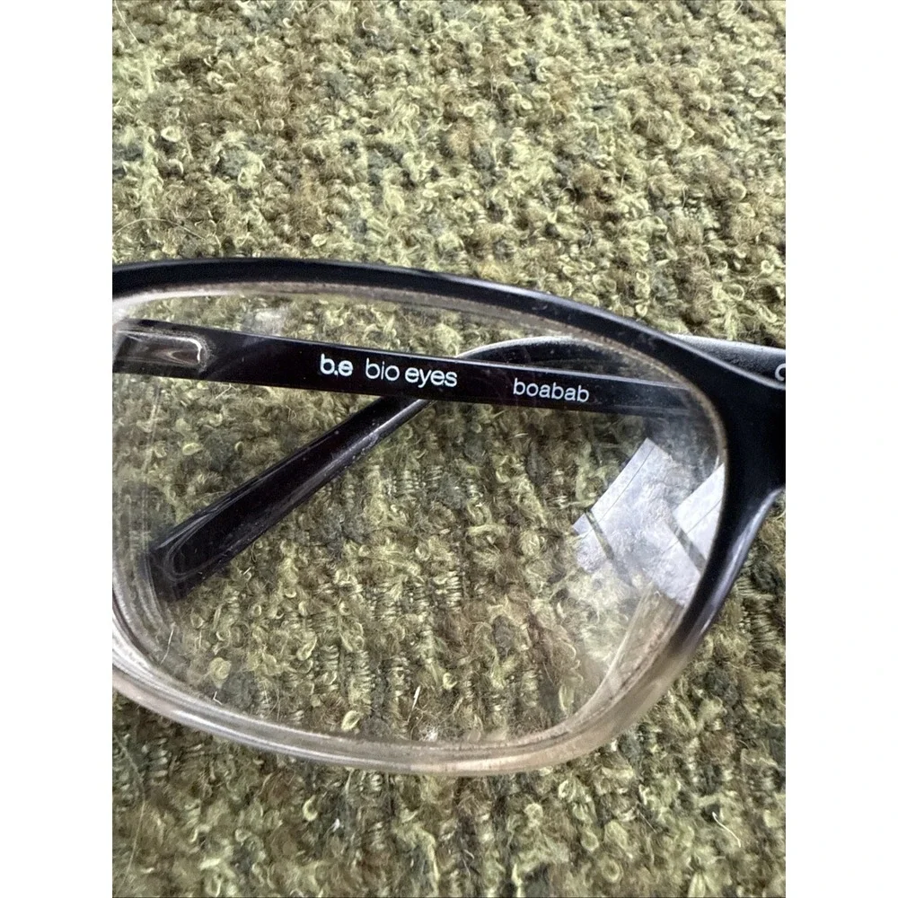 BIO EYES EYEWEAR BOABAB BLACK CLEAR 54/18/140 BE26 FLEXHINGE !H14